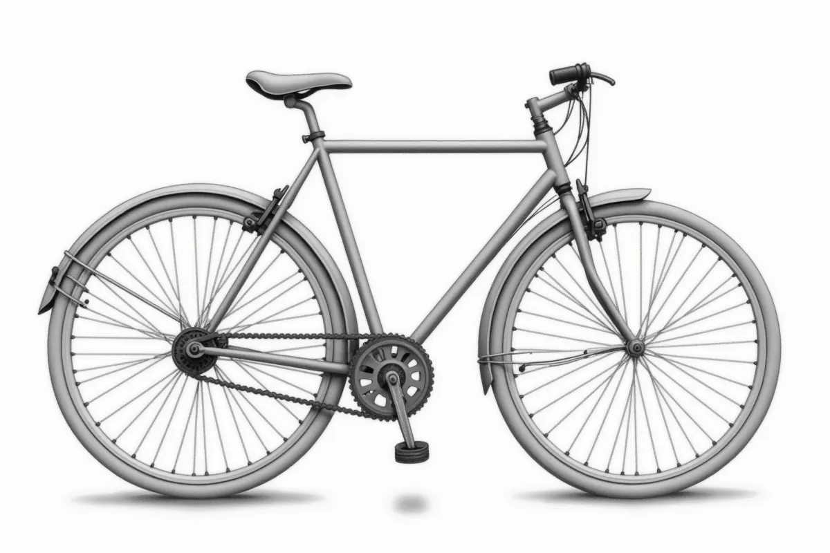 Jak narysować rower – krok po kroku dla każdego!