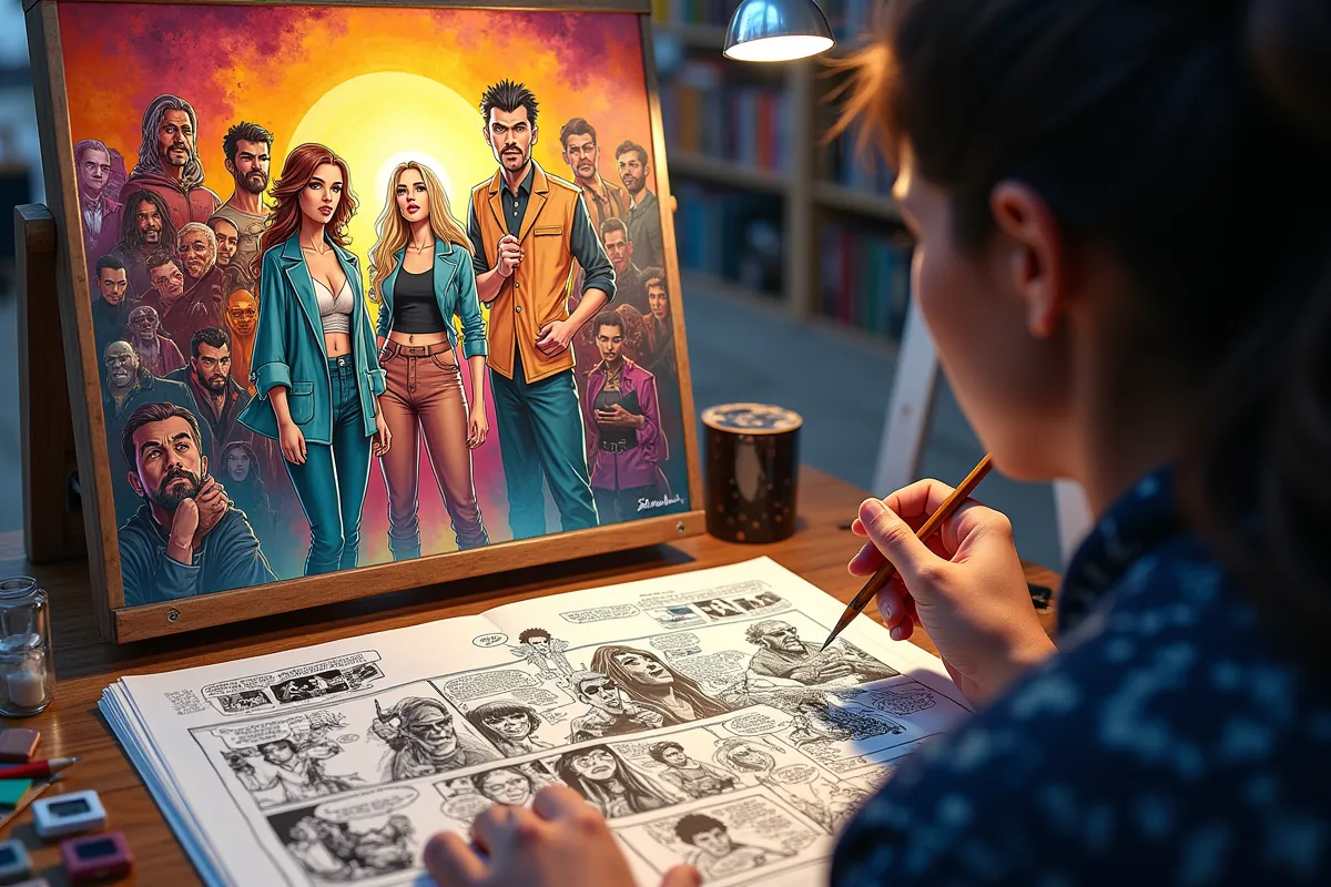 Jak zrobić komiks? Przewodnik po tworzeniu i publikacji