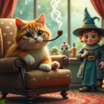 Kot pali fajkę – Magiczna bajka pełna przygód!